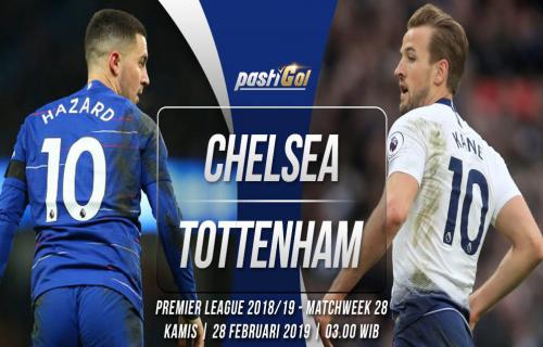 Prediksi Pertandingan Chelsea vs Tottenham Kamis 28 Februari 2019