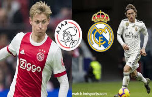 Laga Ajax Vs Real Madrid