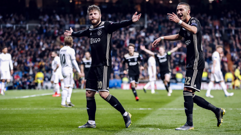Prestasi terbaik Ajax adalah membantai Real Madrid