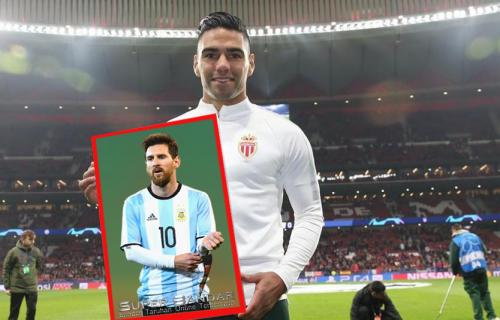 Dihujani Kritikan, Lionel Messi Dibela Radamel Falcao
