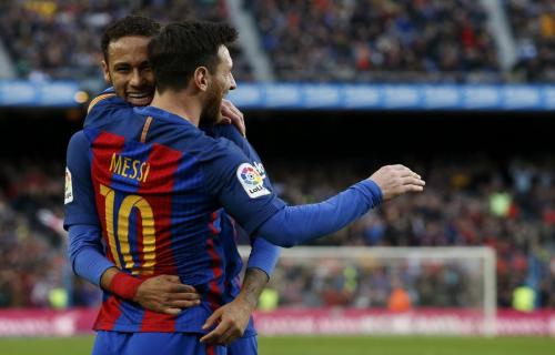 Neymar sangat bahagia bermain bersama Lionel Messi