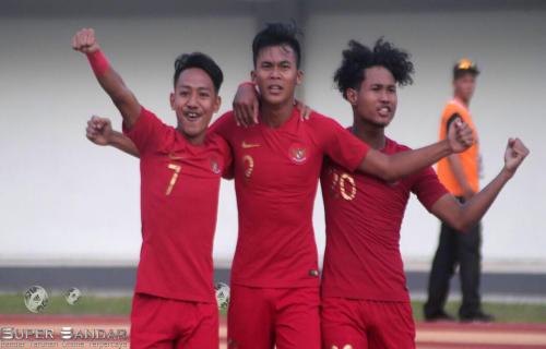 Tim nasional Indonesia U-19 Menang Atas Iran U-19 Melalui Gol Tunggal Sutan Zico