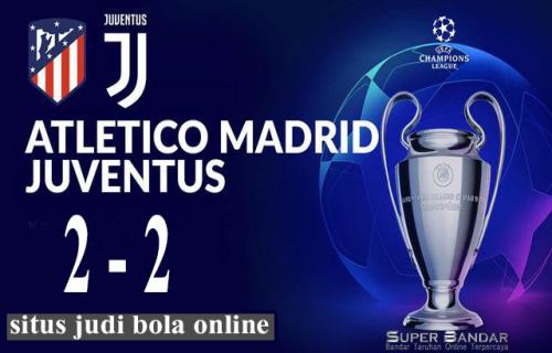 Hasil Pertandingan Atletico Madrid vs Juventus Skor Imbang 2-2